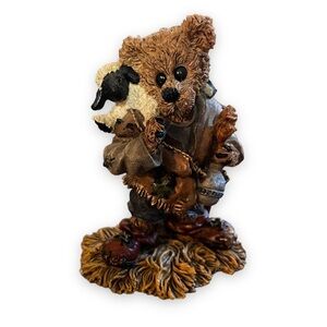Boyds Bears & Friends Bruce as the Shepherd Vintage Figurine Style #2410